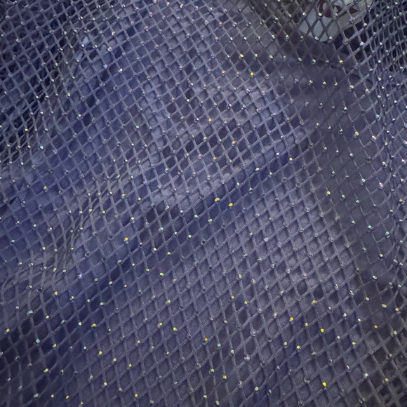 Lavender Mesh Top - Picture 2 of 4